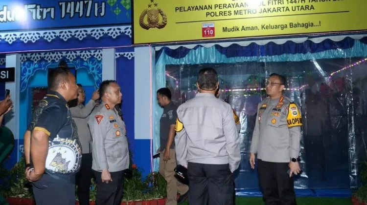 Kapolres Tinjau Posyan Ancol, Cek Kesiapan Operasi Ketupat