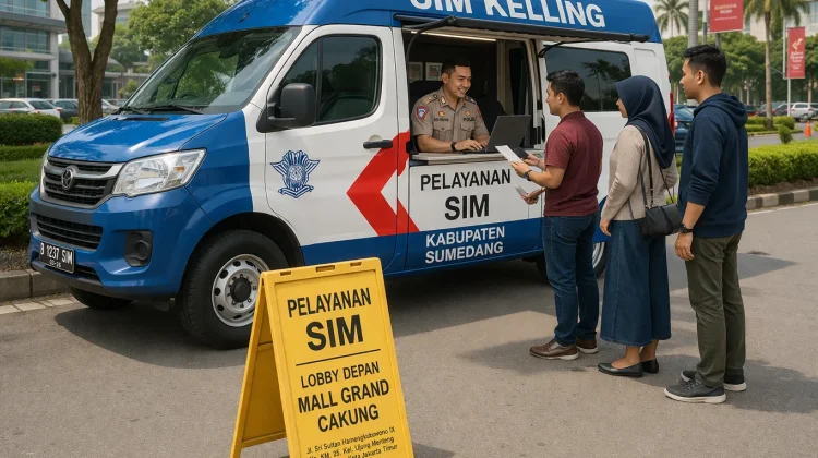 Layanan SIM dan Samsat Keliling Kembali Beroperasi Pasca Libur Idulfitri 1447 H