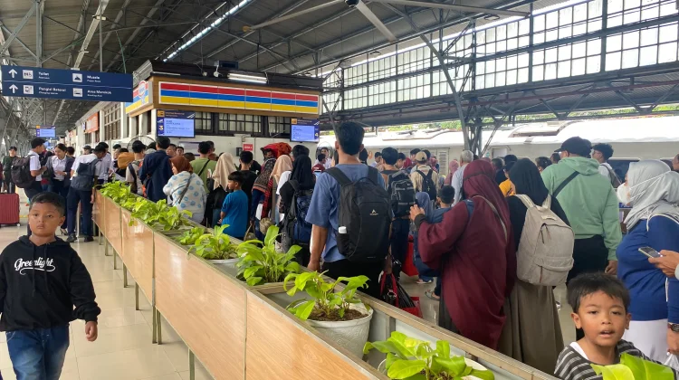 Arus Balik Masih Tinggi, Kedatangan Penumpang Dominasi Daop 1 Jakarta