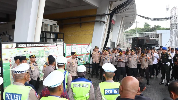 Polri Kerahkan 1.700 Personel Gabungan Amankan Final Pertandingan Internasional