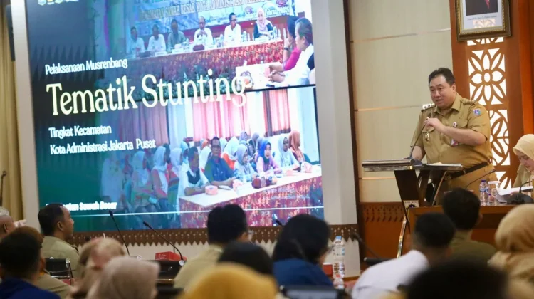 Wawali Jakpus Buka Musrenbang Tematik Stunting 2026