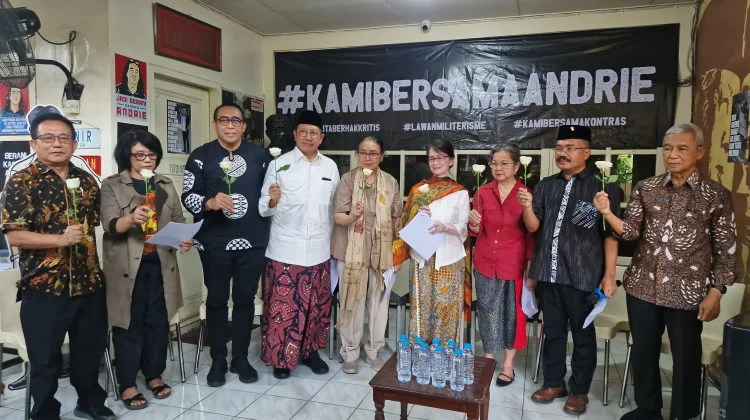 Sembilan Tokoh Sampaikan Seruan Kebangsaan, Usut Tuntas Kasus Andrie Yunus
