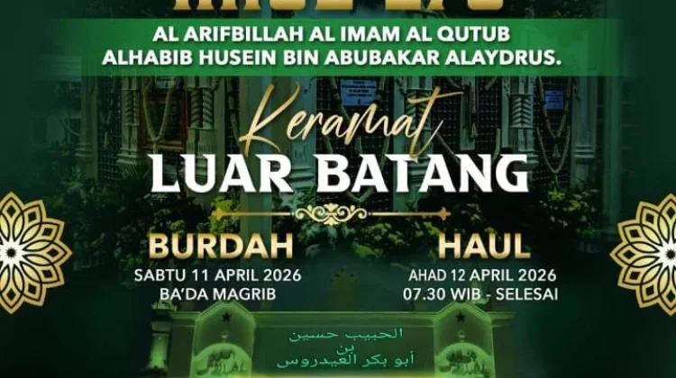 Besok, Haul ke-278 Habib Husein Keramat Luar Batang