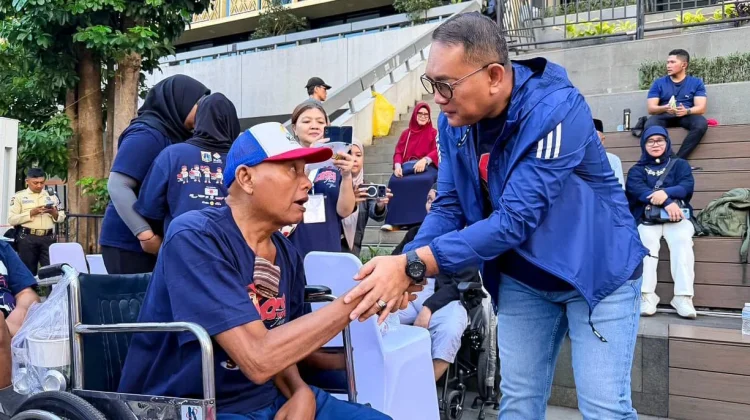 Semangat Tak Padam, Wali Kota Jakpus Suntik Motivasi Penyintas Stroke di Sarinah