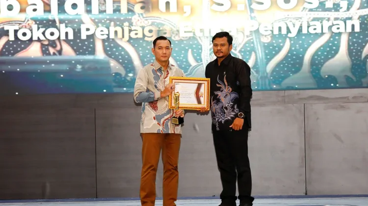 KWP Awards 2026, Ubaidillah Dianugerahi 'Tokoh Penjaga Etika Penyiaran Publik'