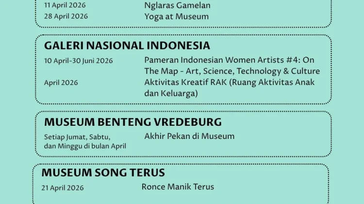 Rangkaian Agenda Budaya Museum dan Cagar Budaya