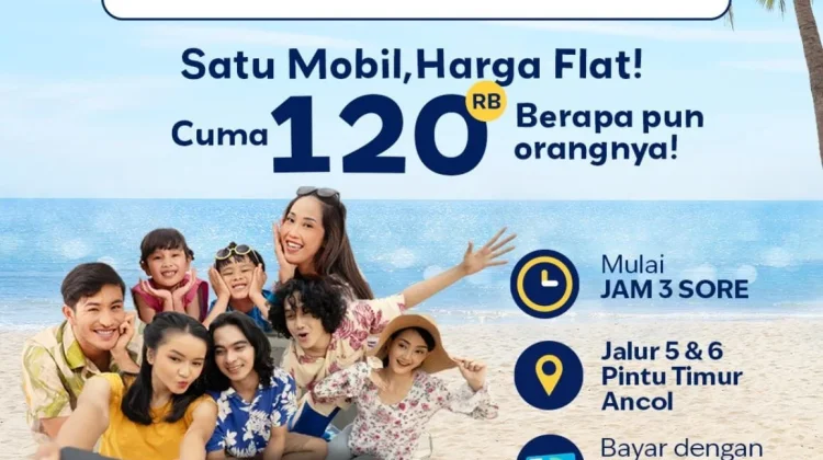 Tiket Seru Ancol - Satu Mobil Rame-Rame Harga Flat