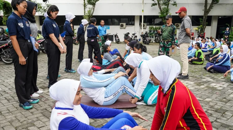 162 Calon Paskibraka Jakpus Ikuti Tes Samapta dan PBB