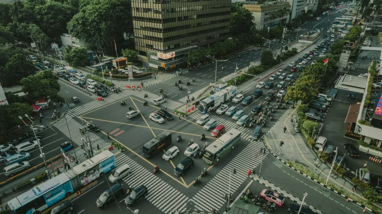 Lalu Lintas Jakarta Pagi Ini Ramai Lancar