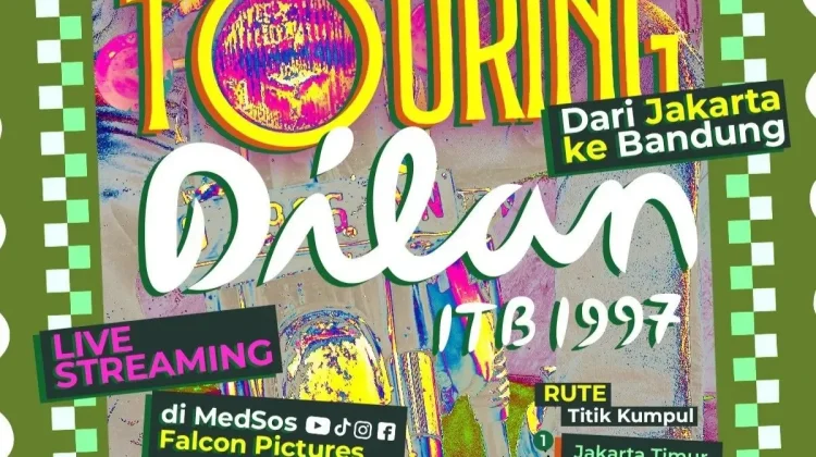 Falcon Tampilkan Semangat Dilan Melalui Touring Motor