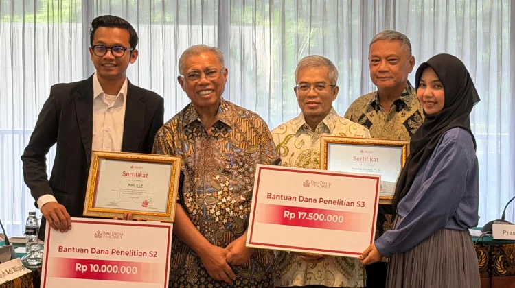 Sebanyak 19 Mahasiswa Terima Bantuan Riset Dana Darma Pancasila Batch 3 2026