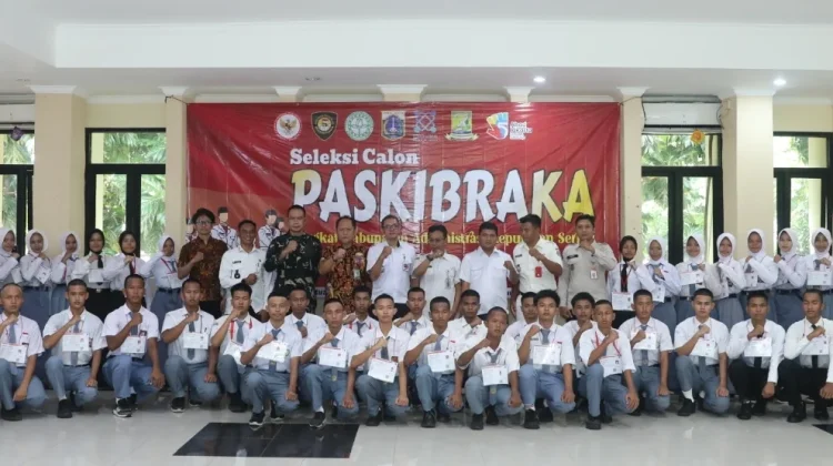 Puluhan Pelajar Antusias Ikuti Seleksi Calon Paskibraka 2026