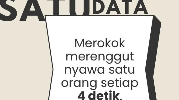 Satu Hari Satu Data: Merokok Renggut Nyawa Setiap 4 Detik, Saatnya Berhenti