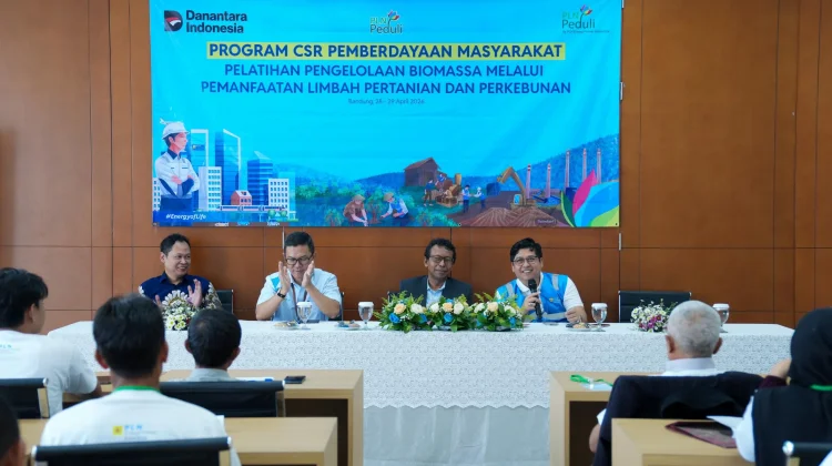 PLN EPI Ubah Limbah Pertanian Jadi Sumber Energi Biomassa