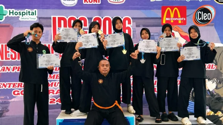 Atlet MTsN 14 Jaktim Juara di Kejurnas Pencak Silat 2026