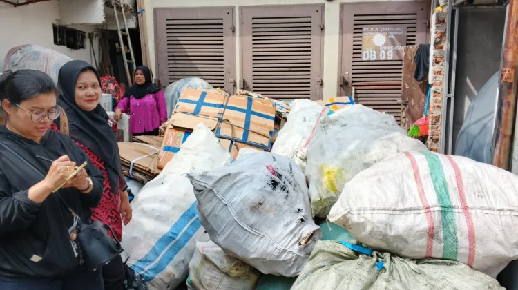 Bank Sampah Jelambar Kumpulkan 684 Kilogram Sampah Terpilah