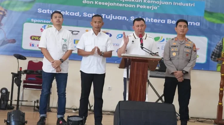 Pemkot Jakut Rayakan May Day Besama Ratusan Buruh