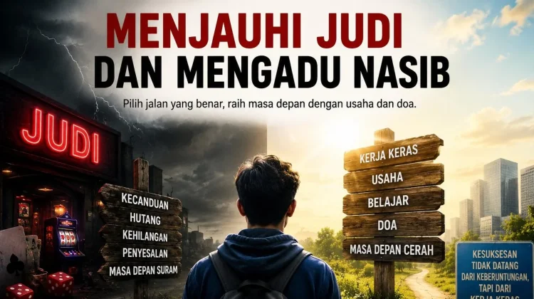 Menjauhi Judi dan Mengadu Nasib