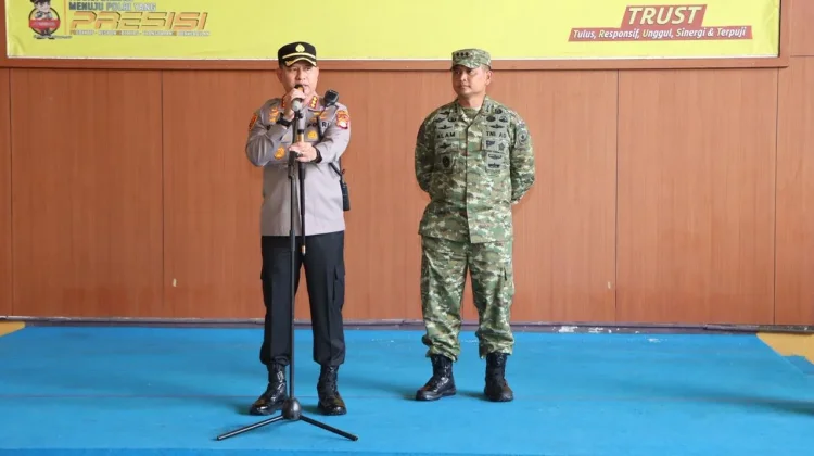 Polri-TNI Patroli Gabungan Antisipasi Nobar Persija vs Persib di Jakarta Pusat