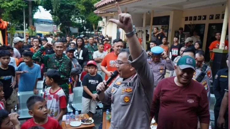 Polres Jakut Amankan Nobar Persija vs Persib di Pademangan