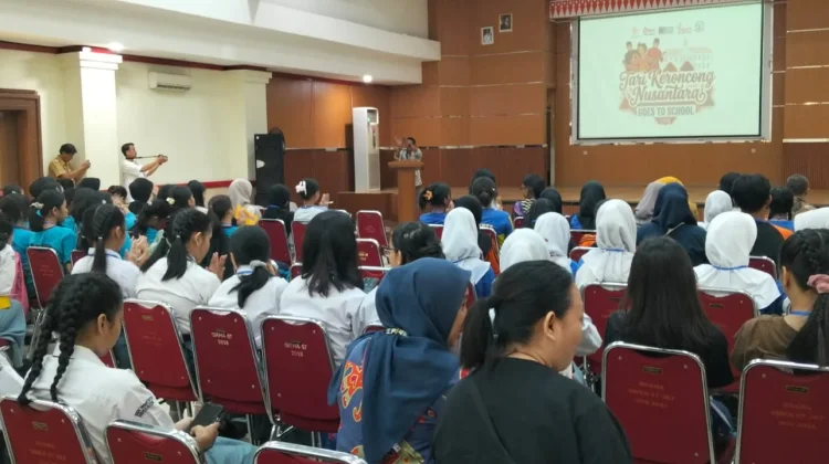 Lestarikan Seni Budaya, LINI Berikan Edukasi Tari Keroncong bagi Pelajar