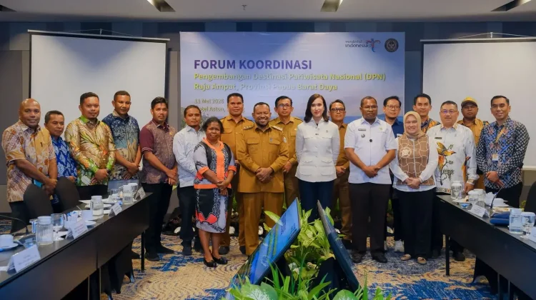 Menpar Widiyanti Kawal RIDPN Raja Ampat 2024-2044