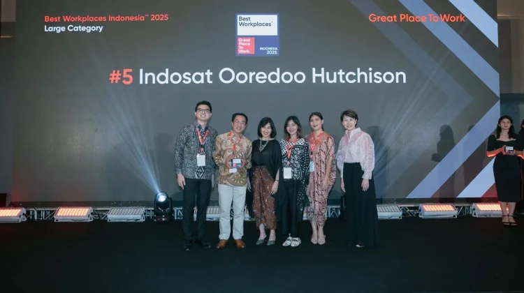 Indosat Masuk dalam Fortune 100 Best Companies to Work For™ Level Asia Tenggara