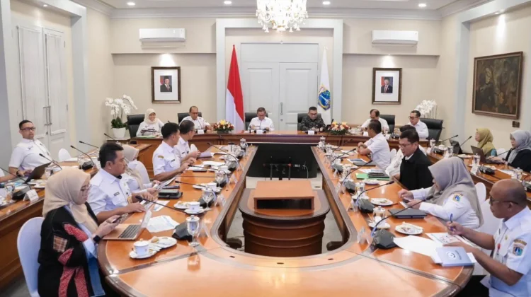 Tetapkan Program Kerja TPAKD, Gubernur Pramono Prioritaskan 9 Agenda Utama