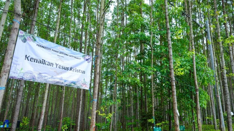 OIKN Ajak Pengunjung Tinggalkan Jejak Hijau