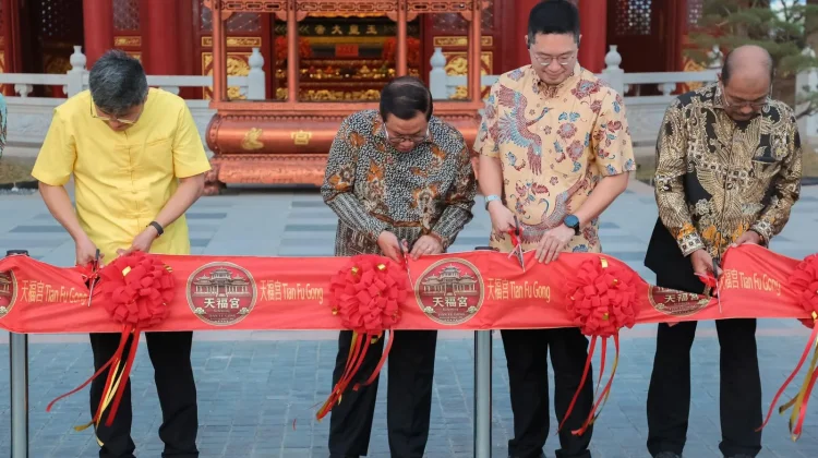 Pramono Anung Resmikan Kelenteng Tian Fu Gong Jakarta Utara