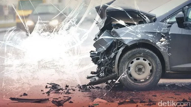 Pengemudi Bajaj Meninggal Ditabrak Fortuner di Tamansari