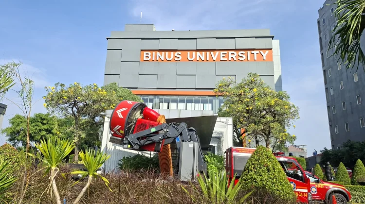 Imbas Kebakaran, Aktivitas Kuliah di Binus Kemanggisan Dialihkan Daring