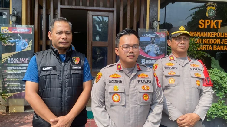 Jambret Kalung Emas di Kebon Jeruk Jakbar Ditabrak Warga, Dua Pelaku Tertangkap