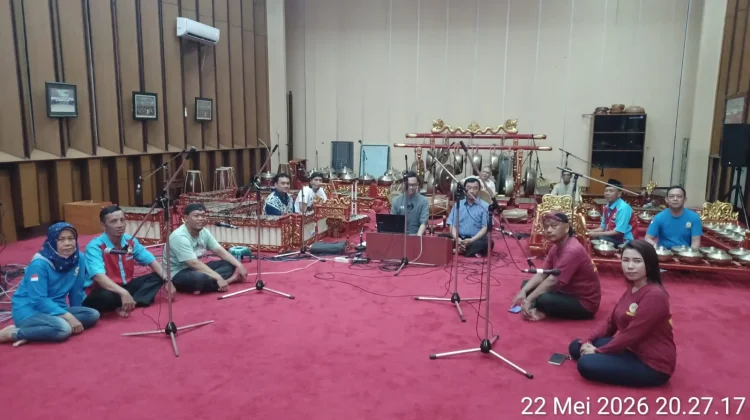 Seni Ebeg Gagrak Purbalingga, Ramaikan Studio Gamelan RRI