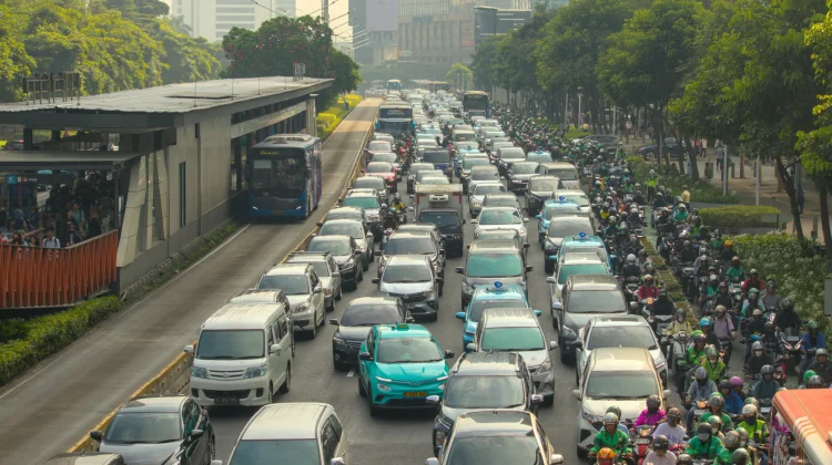 Pantauan Arus Lalu Lintas Jakarta Pagi Ini