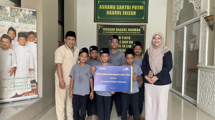 TASPEN Jakarta I Salurkan Bantuan Sosial untuk Asrama Yatim