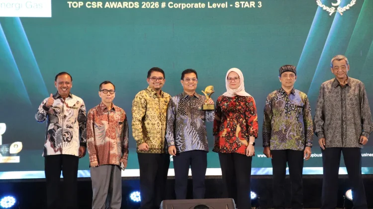PLN Energi Gas Raih TOP CSR Awards 2026