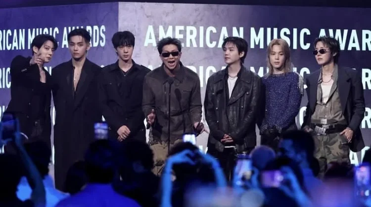 Group BTS, Ukir Sejarah di Panggung American Music Awards 2026
