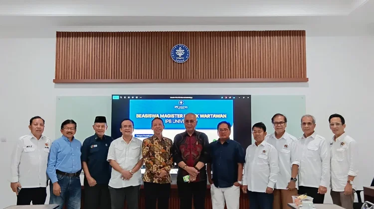 PWI Jajaki Kerjasama Program Beasiswa S2 Wartawan di IPB University