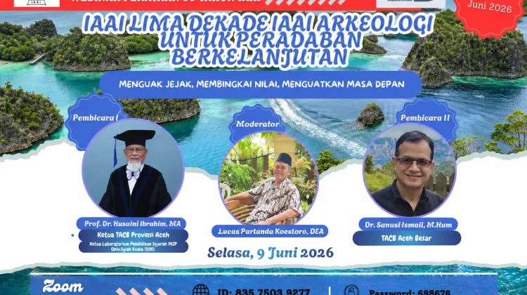 Rayakan Usia Emas, IAAI Gelar Webinar Sejarah Peradaban Berkelanjutan