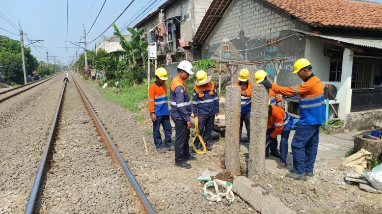 KAI Daop 1 Jakarta Menutup Perlintasan Sebidang Mencapai 55,10 Persen