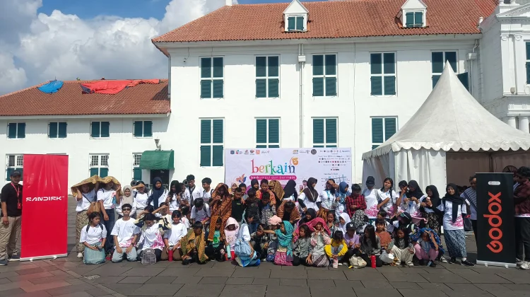 Anak-Anak Antusias Main dan Belajar Budaya di BERKAIN