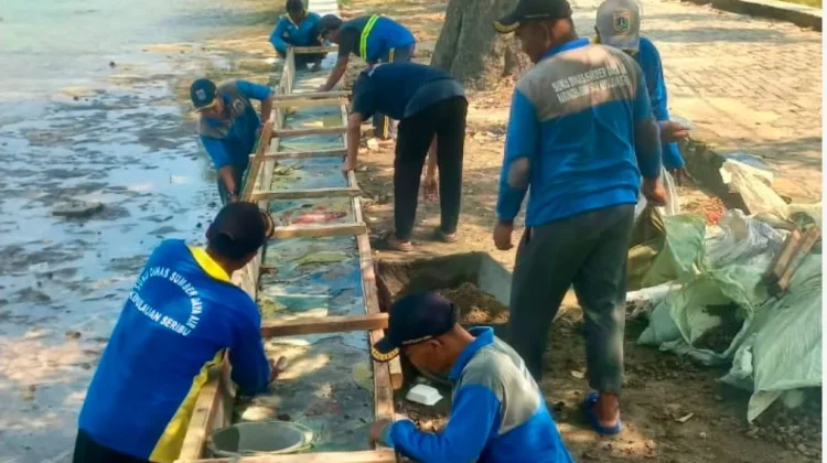 Tanggul Pulau Kelapa Ditinggikan, Warga Diharapkan Terlindungi dari Ancaman Rob