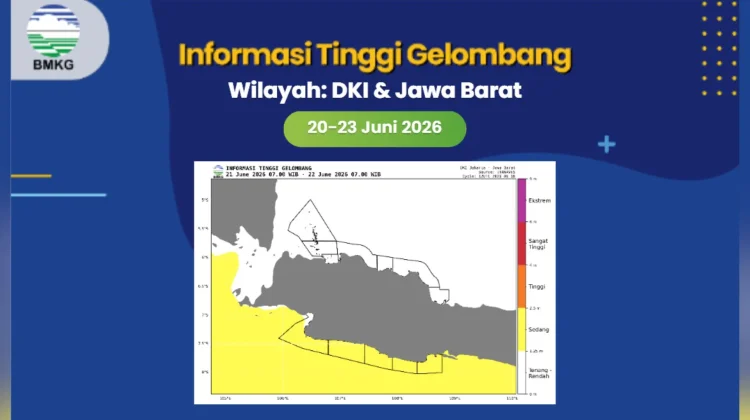 Prakiraan Cuaca Maritim Teluk Jakarta 20 Juni