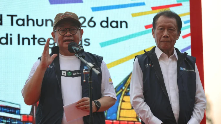 Pramono Anung Resmikan Penataan Jl Rasuna Said Jakarta