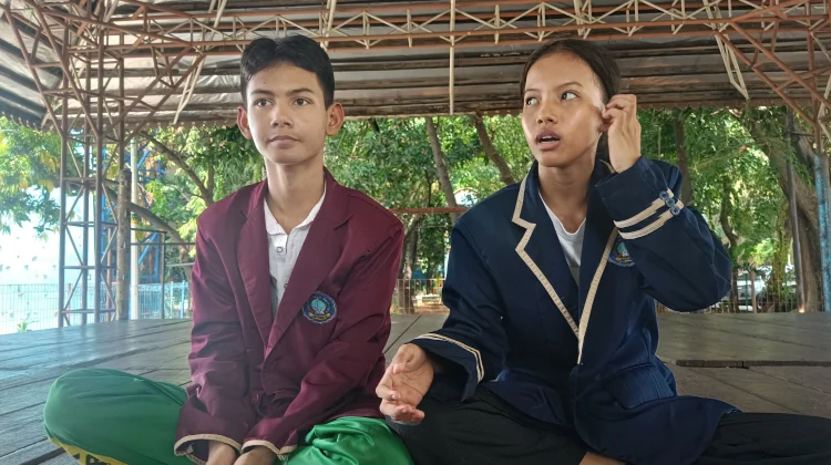 Sosok Aida, Pelajar Berprestasi di Jakarta Temukan Jati Diri di Seni Pantomim