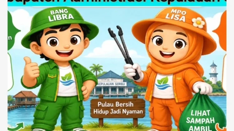 Kepulauan Seribu Perkuat Peran Bang Libra dan Mpo Lisa Penggerak Kebersihan