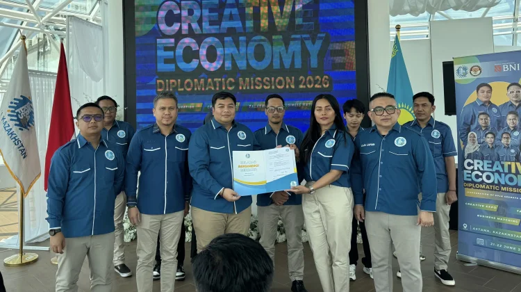 Dihadiri Staf Khusus Presiden Kazakhstan, Gekrafs Resmi Lantik DPLN