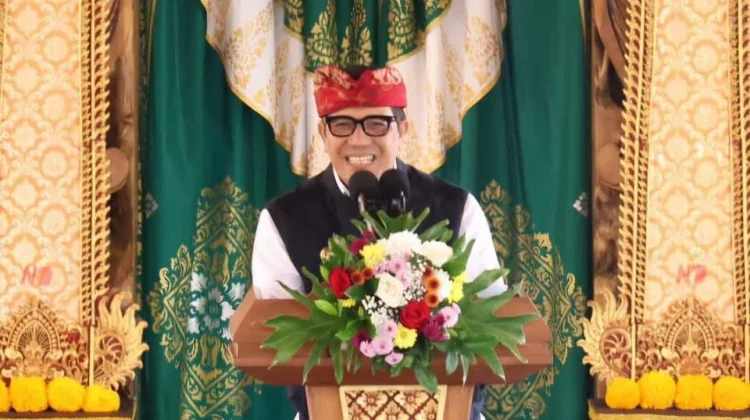 Bupati Sanjaya Buka Parade Gebogan untuk Dongkrak Wisata Tabanan