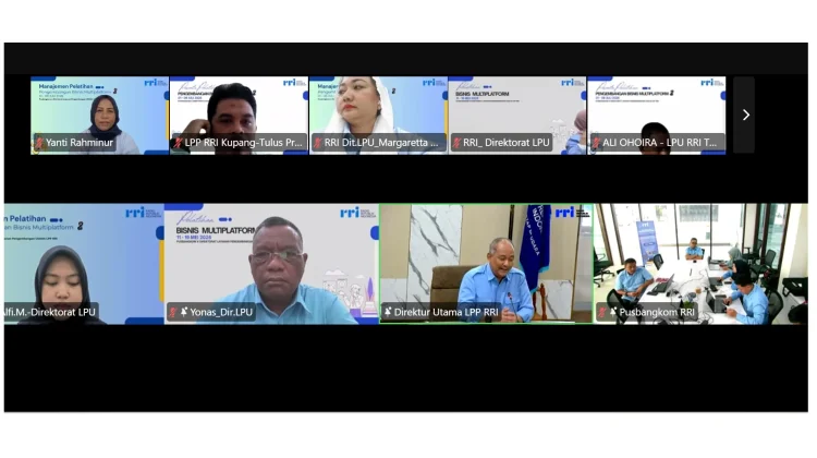 Dirut RRI Buka Pelatihan Bisnis Multiplatform Angkatan II